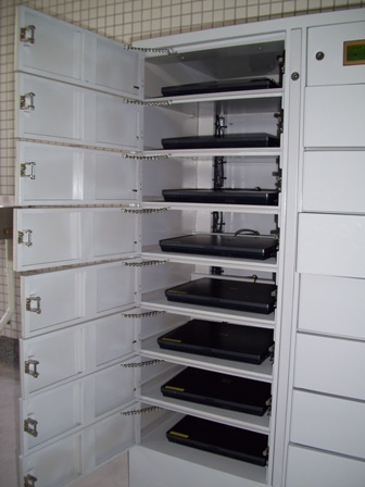 Notebook Computer Charging Locker